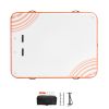 Inflatable Floating Dock, 8 x 6FT Inflatable Dock Platform, Non-Slip Water Floating Dock Mat with Detachable Ladder & Portable Carrying Bag