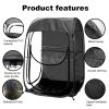 Pop-Up Sports Tent Outdoor Shelter Pod 1-2 Person – Instant Setup Shark Tank All-Weather Pod Shelter for Outdoor Sports, Fishing, Camping