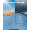 Pop up Shower Tent, Instant Portable Privacy Tent Changing Room with Ground Stakes, Ropes, and Carry Bag, 190T Polyester with Silver Coating
