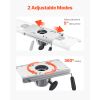 Boat Seat Pedestal, Forward & Backward Sliding Adjustment, Aluminum Alloy Boat Chair Base with Slide, 5-inch Sliding Travel