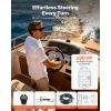 Hydraulic Steering Kit, 90 HP, Marine Boat Hydraulic Steering System, with 6.9 MPa/1000 psi Helm Pump, Two-Way Lock Cylinder