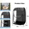 Pop-Up Sports Tent Outdoor Shelter Pod 1-2 Person – Instant Setup Shark Tank All-Weather Pod Shelter for Outdoor Sports, Fishing, Camping
