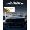 Boat Trailer Guide, 65.7 in with LED Light Trailer Guide Poles, 2PCS High-Hardness Steel Guide-Ons, Wide Adjustable Trailers Guides with PVC Pipes