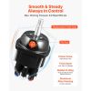 Hydraulic Steering Kit, 90 HP, Hydraulic Steering Helm Pump & Cylinder, with 6.9 MPa/1000 psi Max Working Pressure, Aluminum Alloy Housing