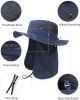 Oversize UV Fishing Sun Hat for Big Heads  Quick Dry Boonie Hats,Large Cooling Safari Hats with Strap